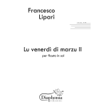 LU VENERDÌ DI MARZU II per flauto in Sol